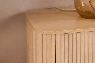 AXEL 6 DRAWER FLUTED CHEST OAK