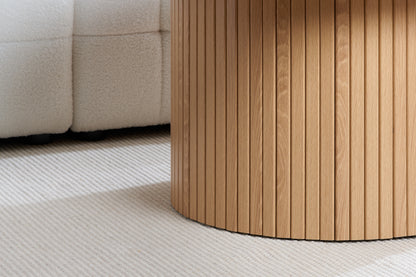 Axel Round Fluted Coffee Table