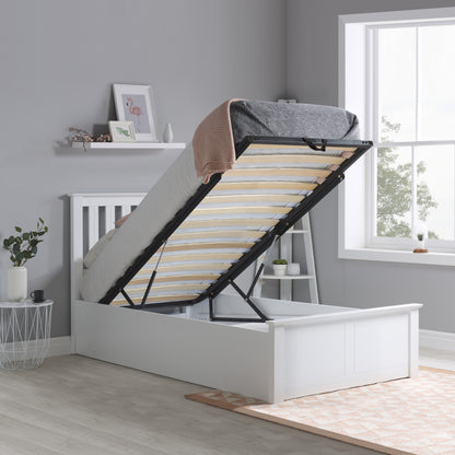 Phoenix Ottoman Bed White