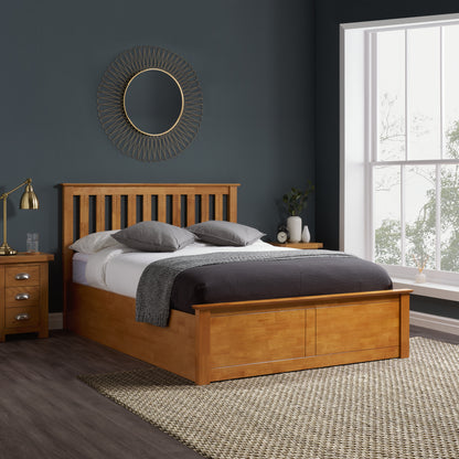 Phoenix Ottoman Bed Oak