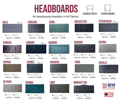 Side Open Ottoman Divan Base DB