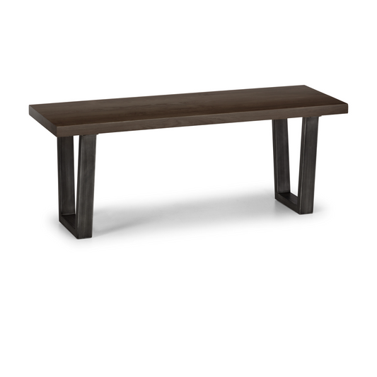 BROOKLYN BENCH - DARK OAK