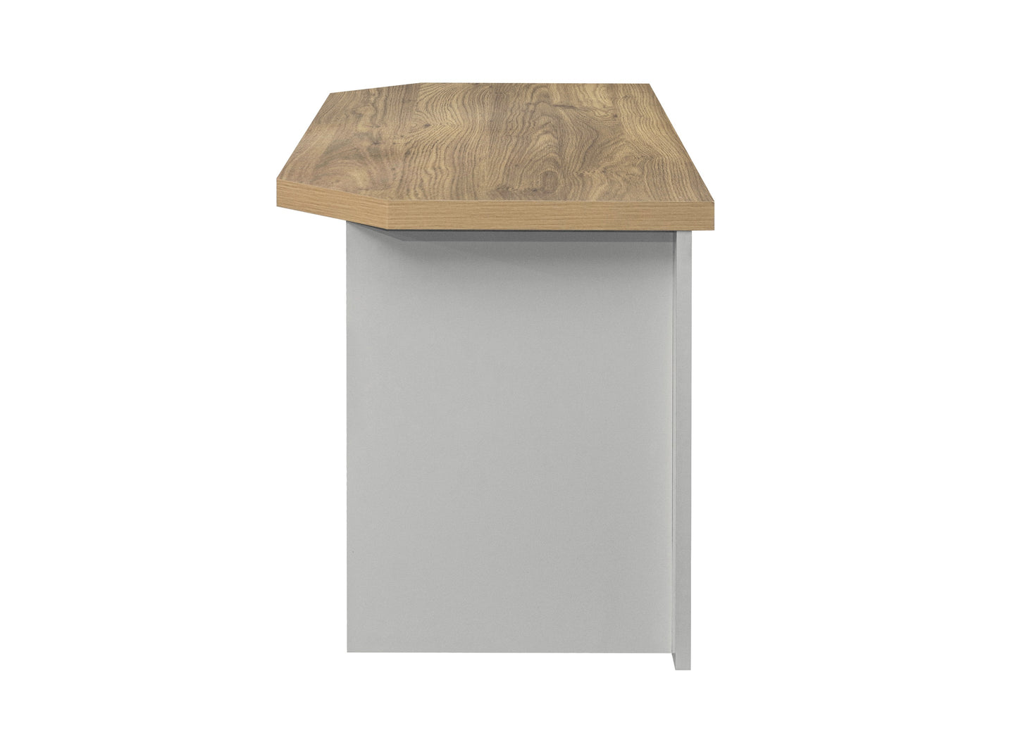 Highgate Corner TV Unit Grey & Oak