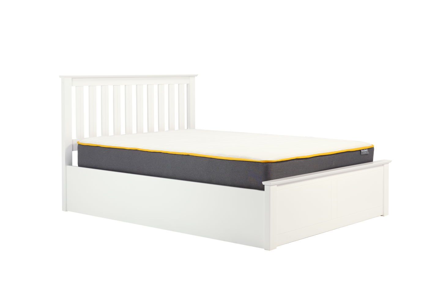 Phoenix Ottoman Bed White